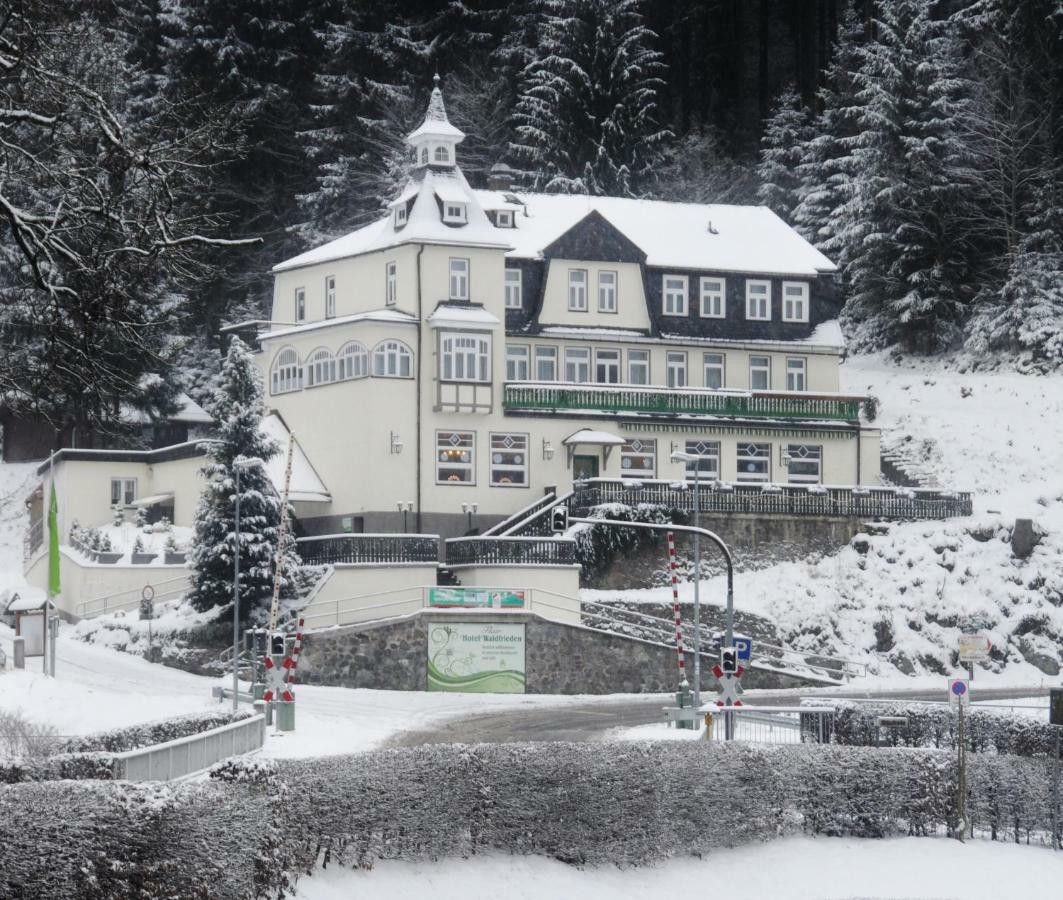 Flair-Hotel Waldfrieden Oberweißbach Exteriér fotografie